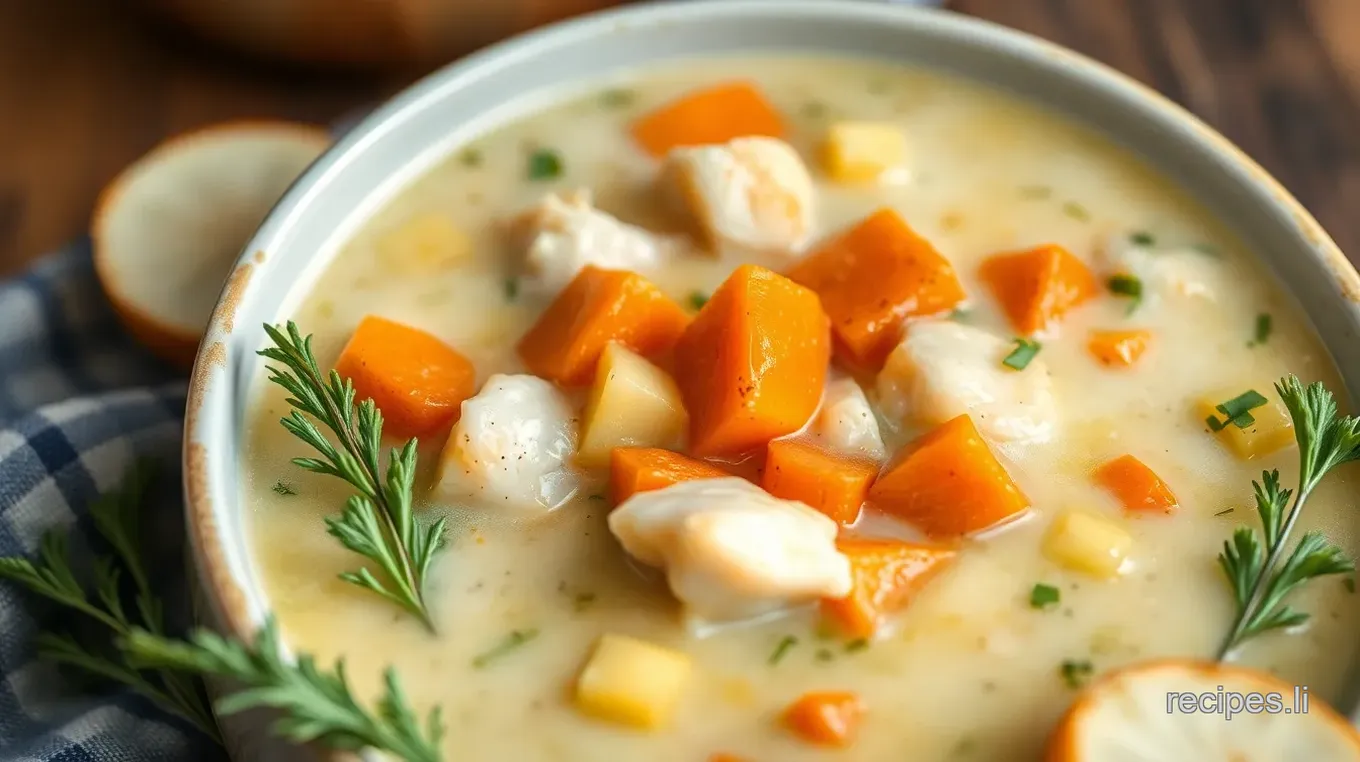 Gentle Fish Chowder for Acid Reflux