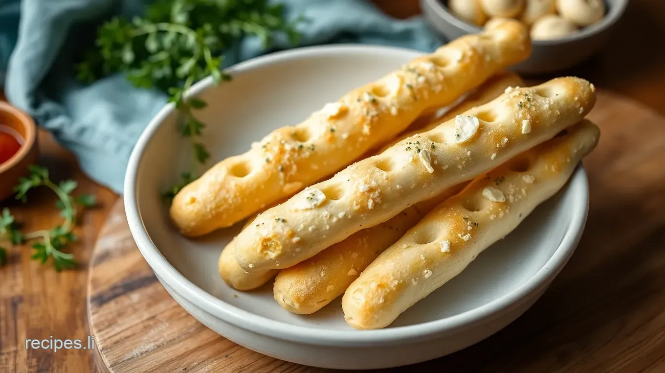 Cacio e Pepe Soft Breadsticks Recipe