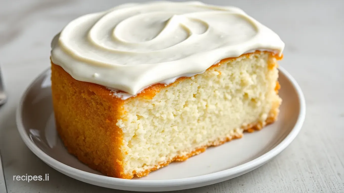 Delightful Baked Kefir Cake with Creamy Frosting