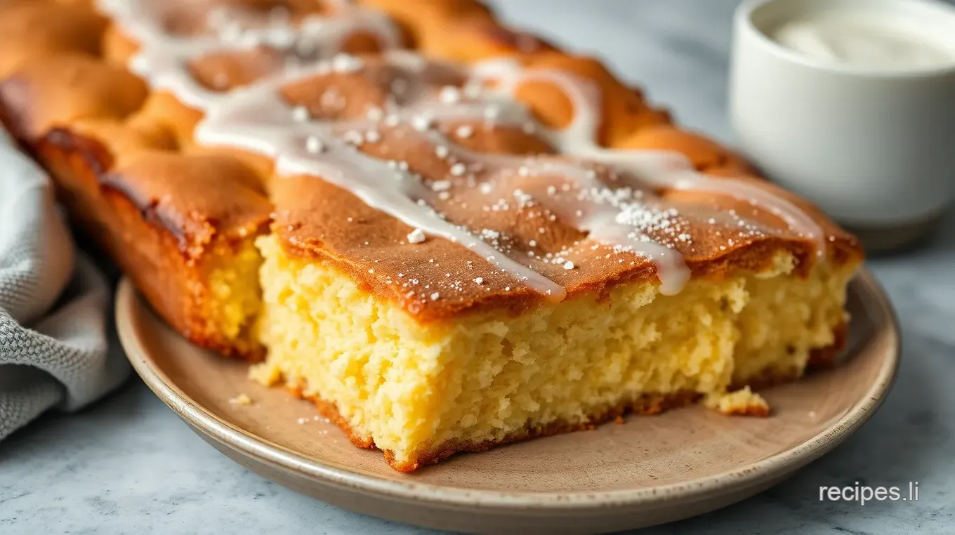 Moist & Flavorful Bake Kefir Sheet Cake