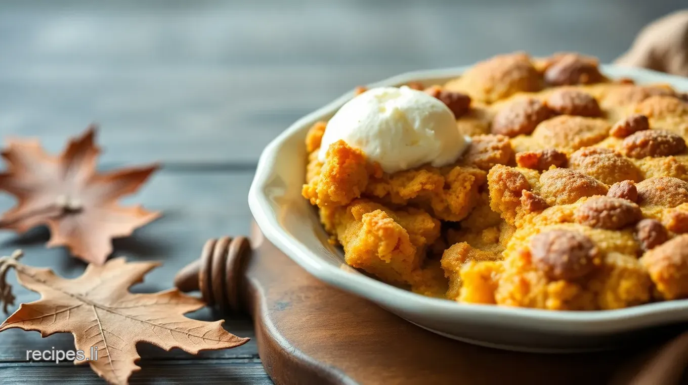 Walking on Sunshine Pumpkin Cobbler