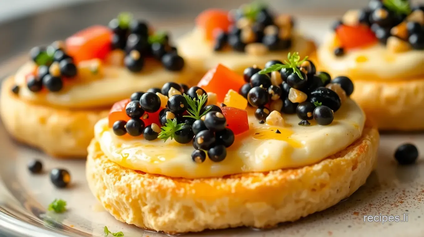 Crumpets with Caviar