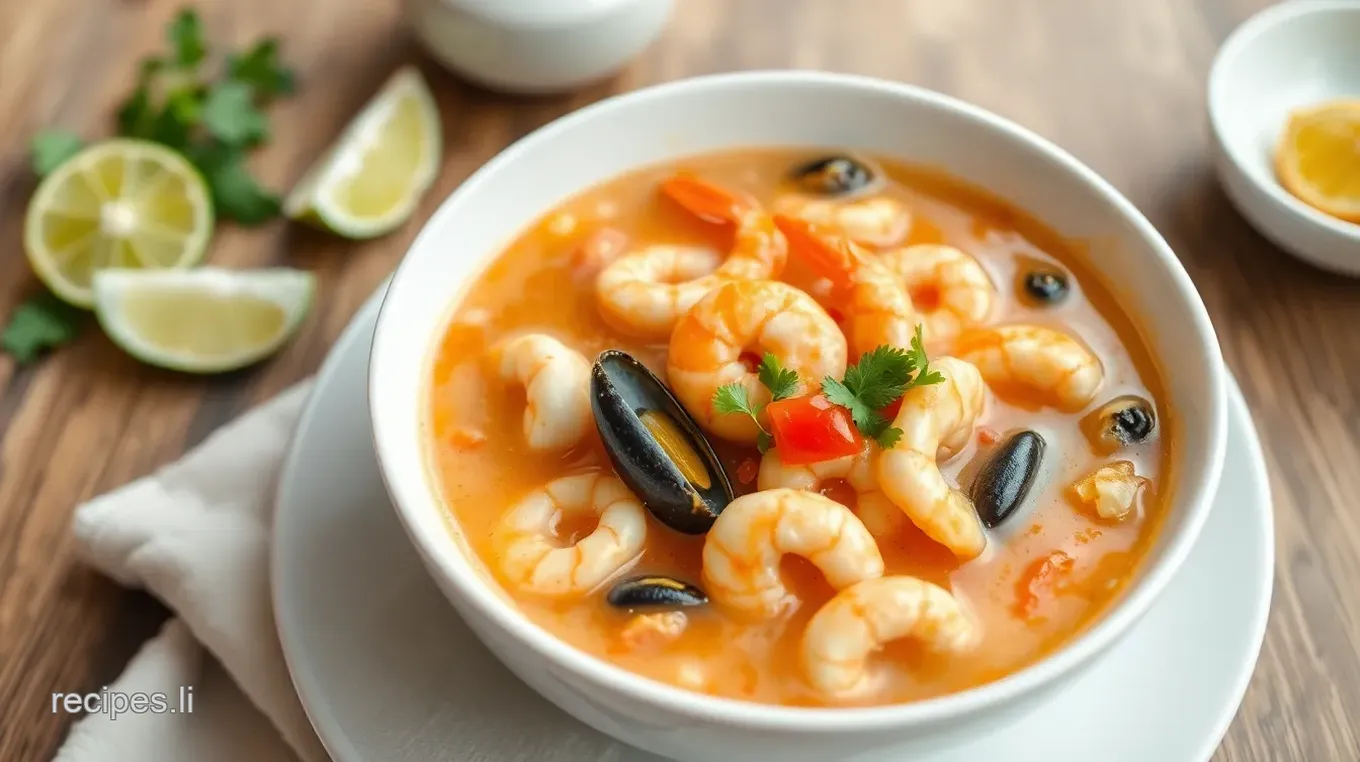 Kenny's Hot and Sour Seafood Soup