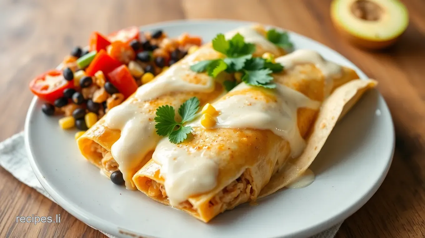 Bush Family Enchiladas Recipe