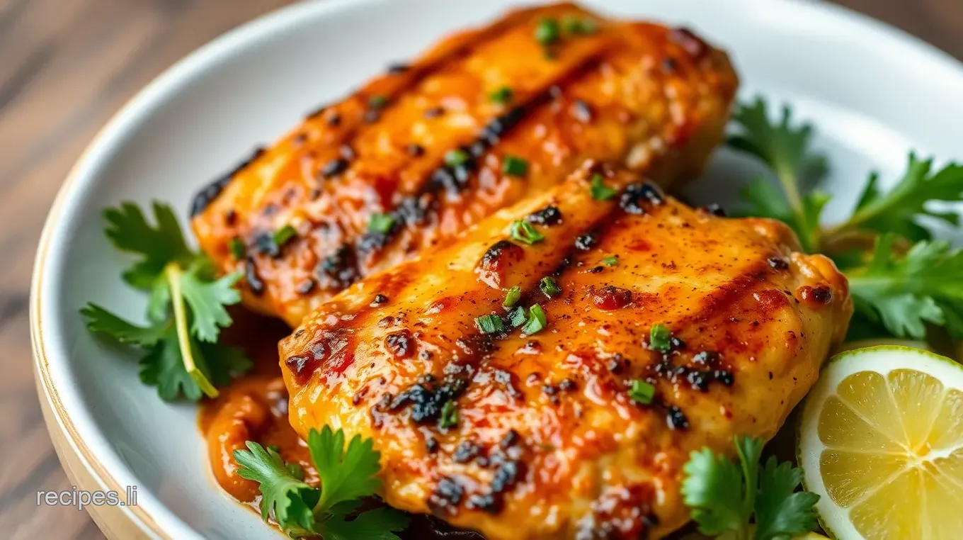 San Antonio Grilled Mexican Chicken Marinade Recipe