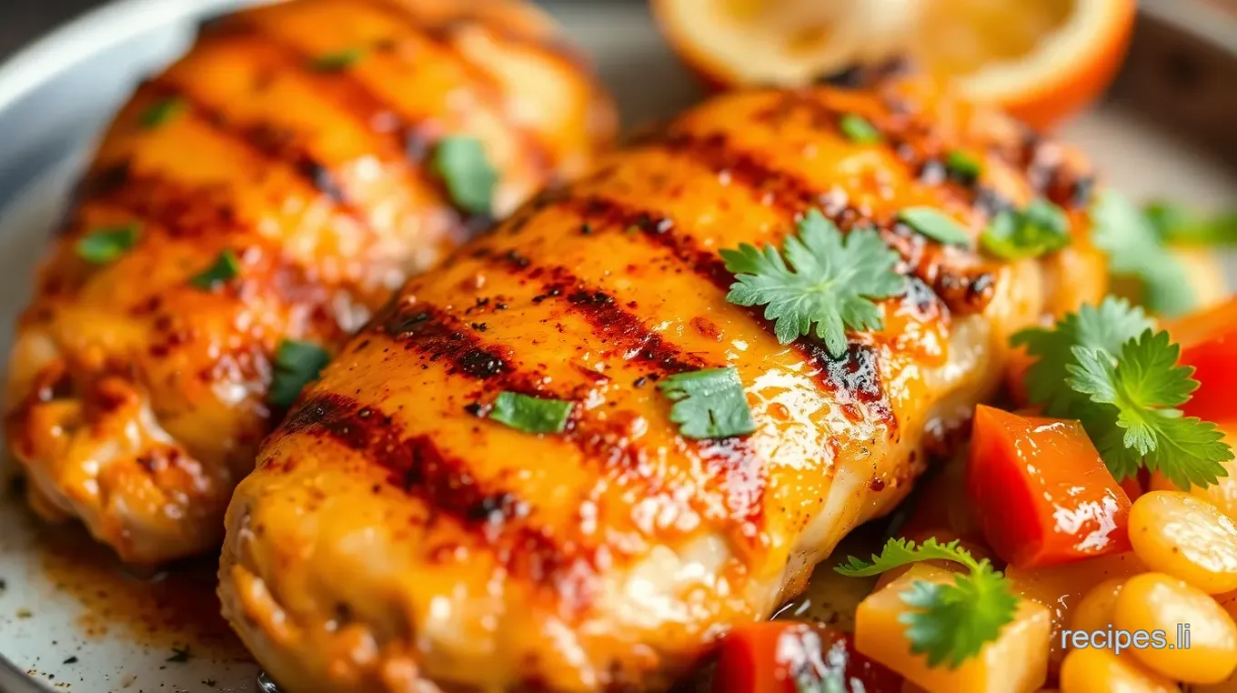 San Antonio Red Grilled Mexican Chicken Marinade