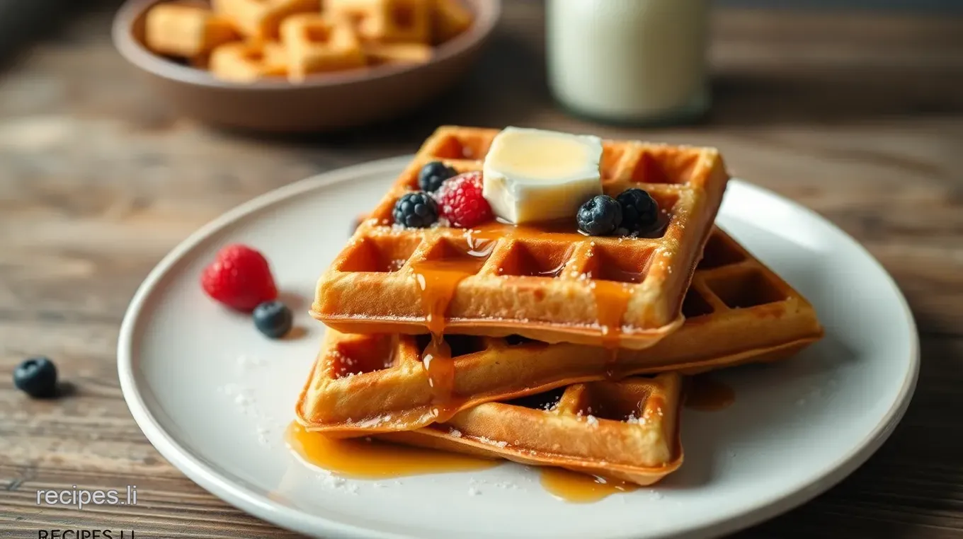 Dipped French Waffles