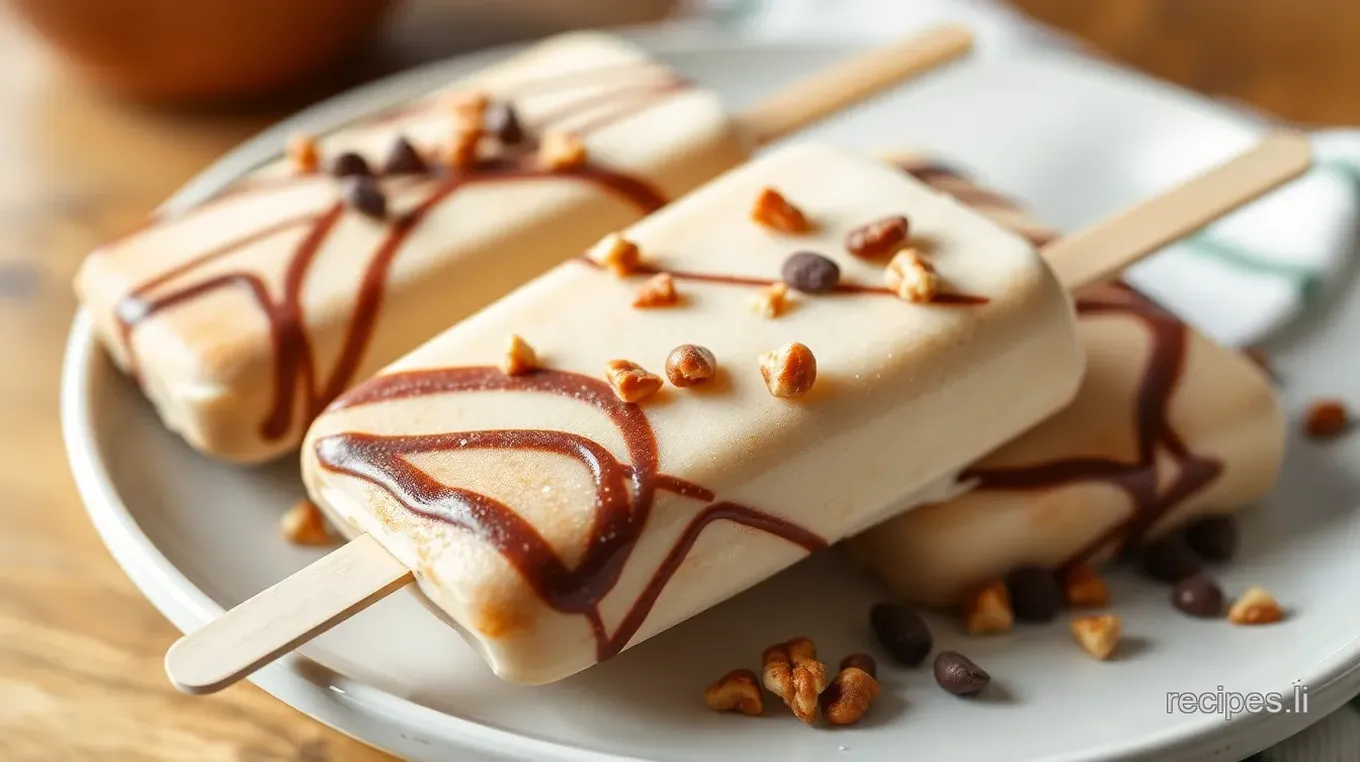 Homemade Eskimo Pie Popsicles