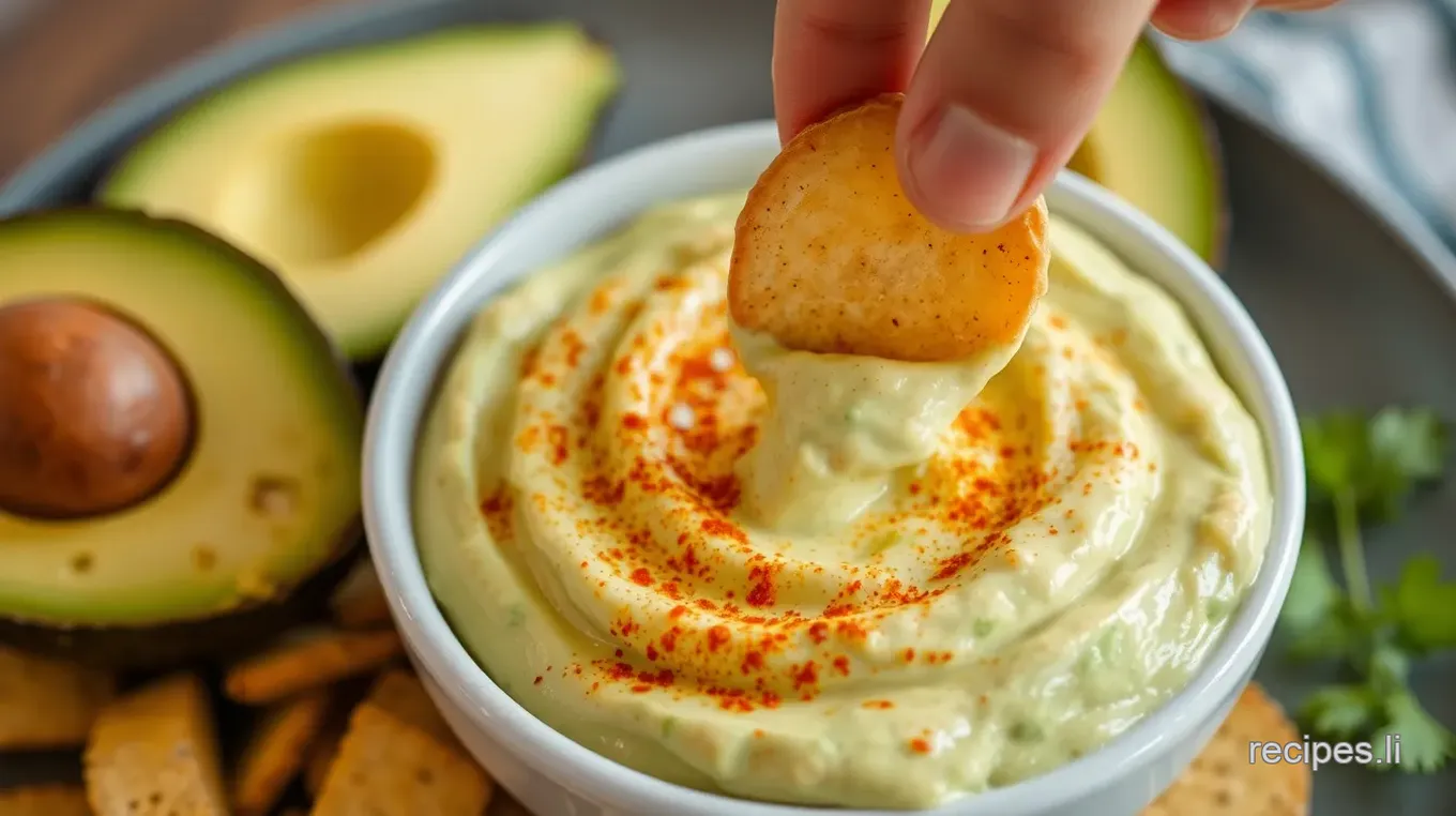 Ninja Crispi Spicy Avocado Dip