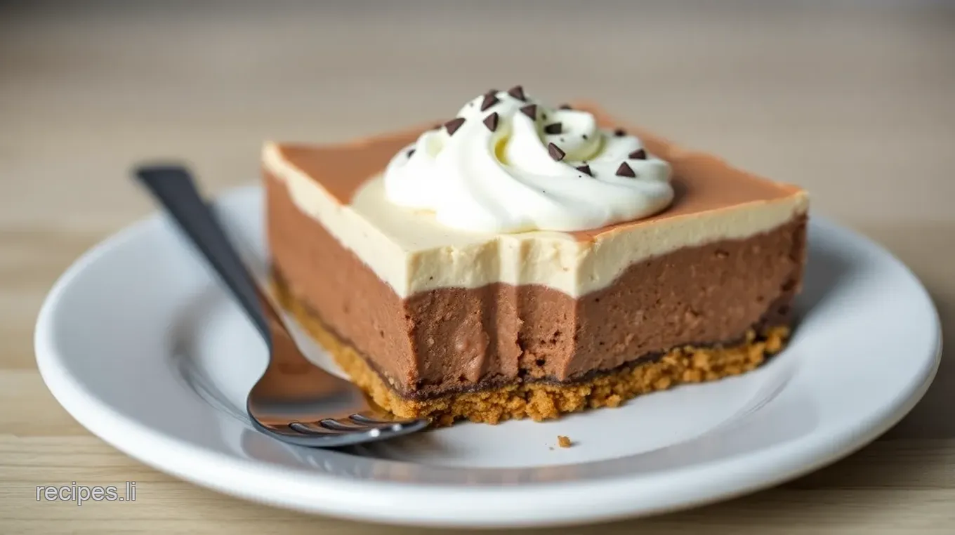 No-Bake Chocolate Cheesecake