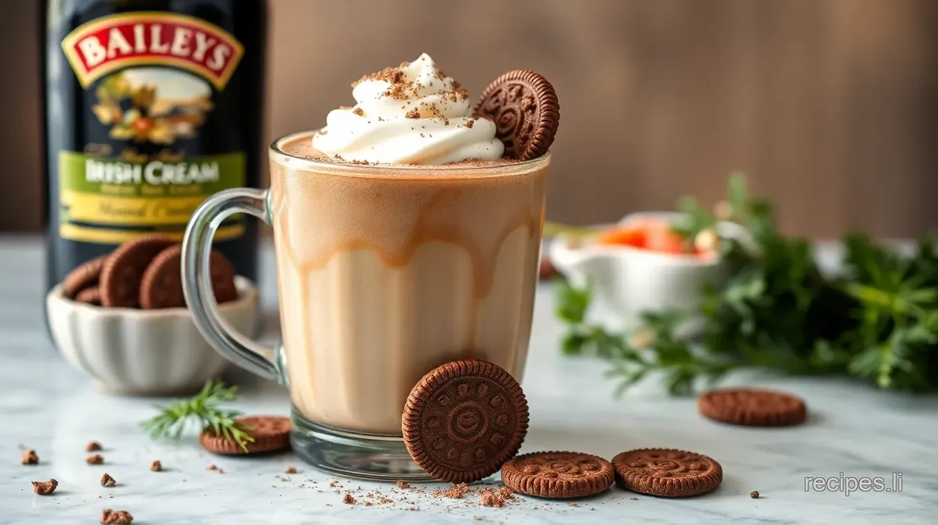 Baileys Irish Cream Chocolate Wafer Drink