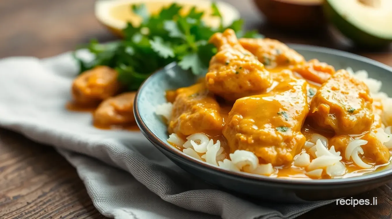 Sautéed Chicken in Spicy Yellow Sauce