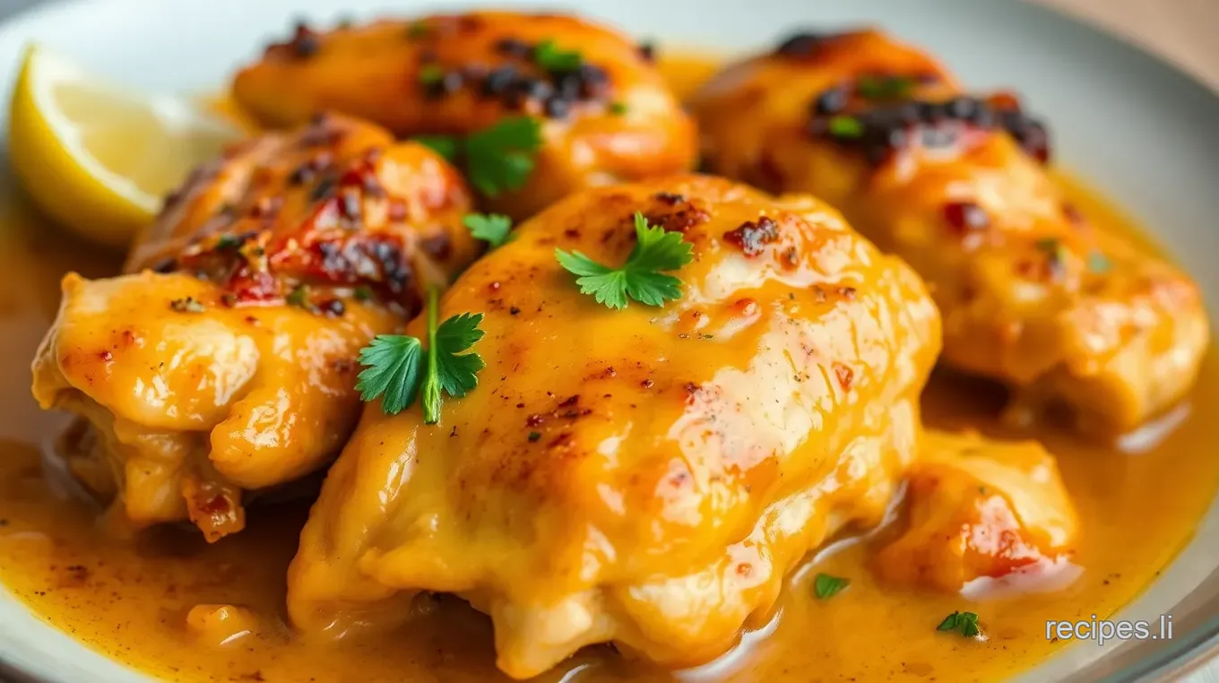 Sear Chicken in Aji Amarillo Sauce