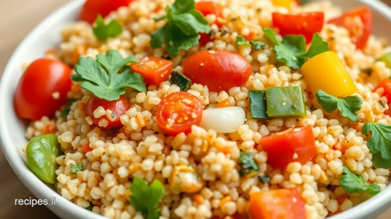 Quinoa Stir-Fry with Fresh Veggies