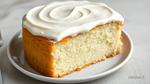 Bake Kefir Cake with Creamy Frosting