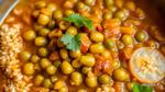 Cooked Sundakai Delicious Lentil Sambar