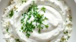 Mixing Greek Yogurt Tzatziki Sauce Delight