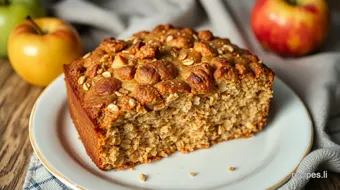 Bake Apple Oatmeal Cake for Cozy Moments