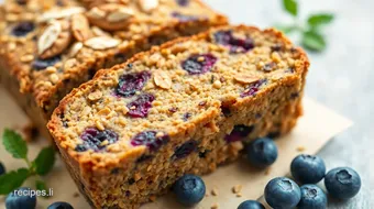 Bake Blueberry Lentil Bread - A Unique Treat