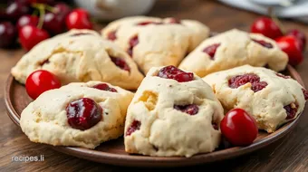 Baking Cherry Scones - Delightfully Soft Treats