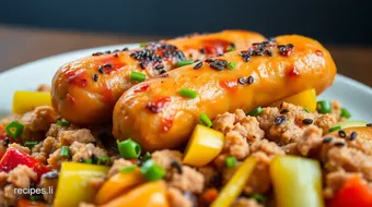 Cook Hearty Roma Sausage with Flavorful Peppers