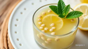 Cook Lotus Seed Honey Drink for Relaxation