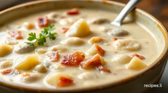 Creamy Clam Chowder without Dairy Delight