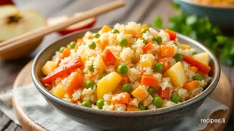 Curry apple and deep fried rice recipe: 7 Best Comfort Food Ideas recipe card