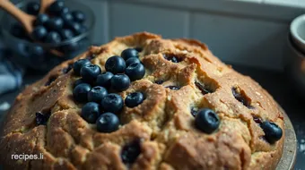 How to Make My Grandmother's Amazing Blueberry Sourdough Recipe recipe card