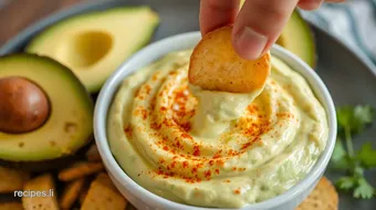 Mixing Avocado Dip - Spicy & Creamy Delight