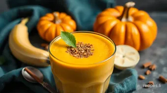 Roasted Pumpkin Smoothie Blissful Treat