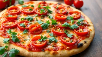 Sweet Tomatoes Chimichurri Pizza Recipe: 5 Easy Steps for a Delicious Dinner! recipe card