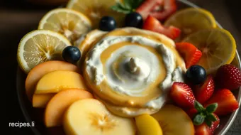 My Grandma’s Easy Zesty Ricotta Cheese Fruit Dip: A Magical Delight recipe card