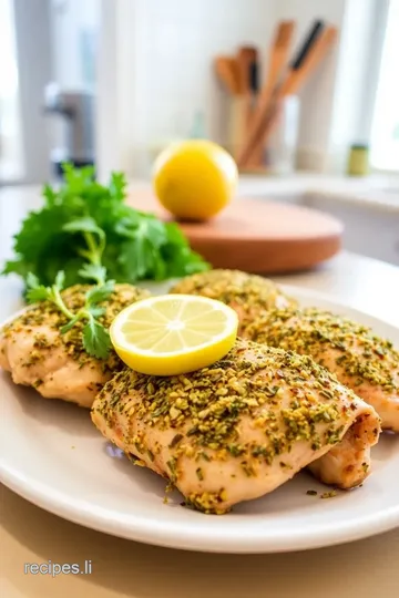 Herb-Crusted Lemon Garlic Chicken steps