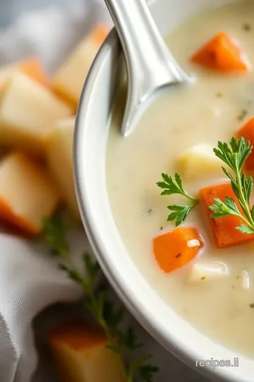 Gentle Fish Chowder for Acid Reflux presentation