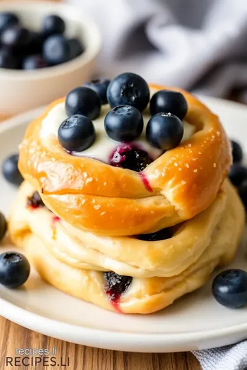 Walking on Sunshine Crescent Roll Danish Ring presentation