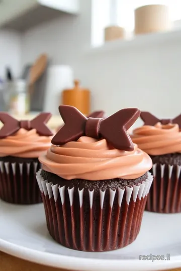 Bow and Arrow Chocolate Cupcakes: A Sweet Target steps