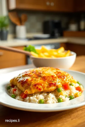 Bake Chicken with Crispy Cheesy Goodness steps