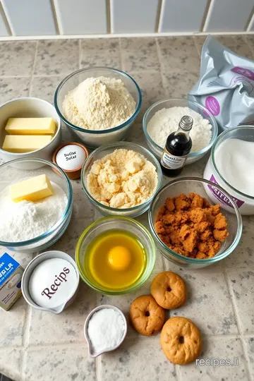 Disney Chocolate Chip Cookie Recipe ingredients