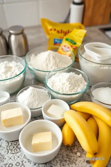 Classic Vanilla Butter Cake ingredients