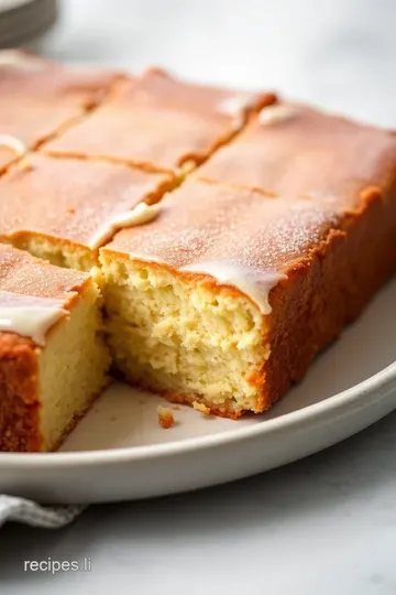 Bake Kefir Sheet Cake - Moist & Tangy Delight presentation