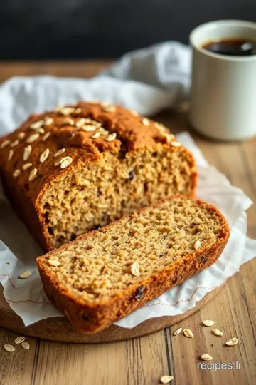 Bake Oat Molasses Bread presentation