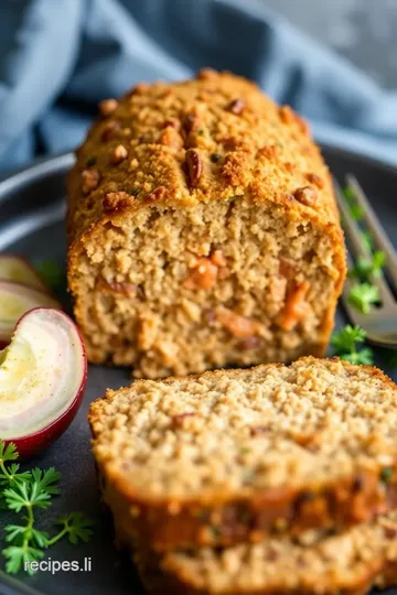 Tuna and Salmon Loaf presentation