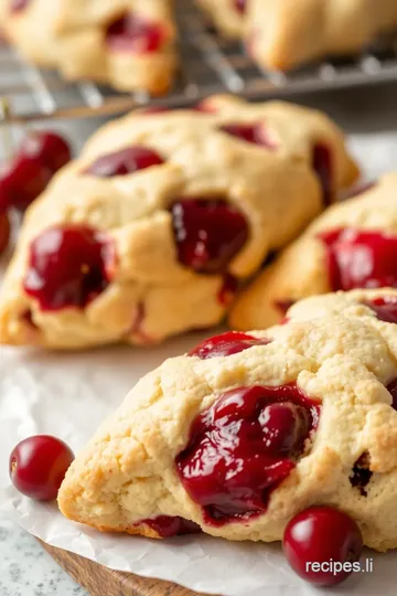 Baking Cherry Scones presentation