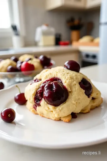 Baking Cherry Scones steps