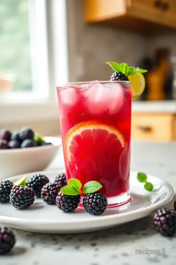 Blackberry Margarita Smash Recipe steps