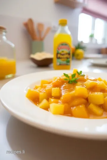 Bright and Zesty Yellow Ketchup steps