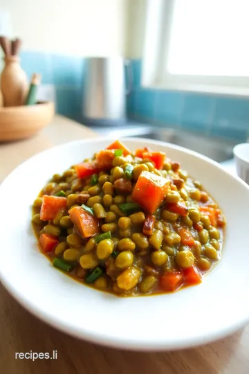 Cooked Sundakai Delicious Lentil Sambar steps