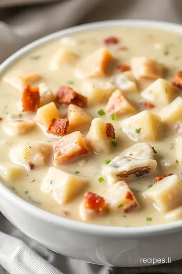 Grandmother s Omaha Clam Chowder (Without Dairy) presentation