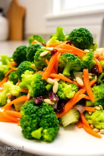 Crunchy Broccoli Spoon Salad steps